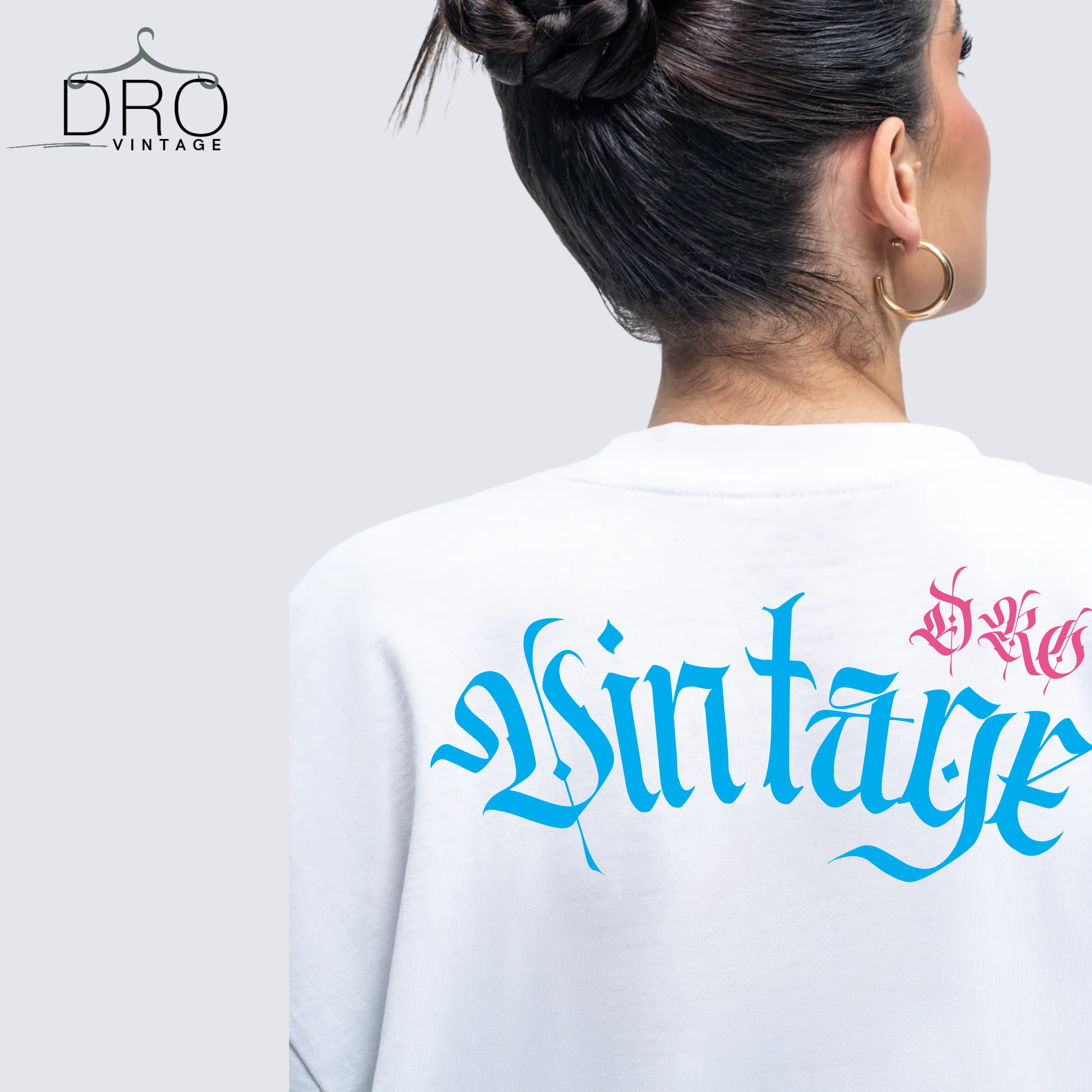 Stitch Love Oversized T-Shirt – Cute Cartoon Graphic Tee for Women | DRO Vintage UAE